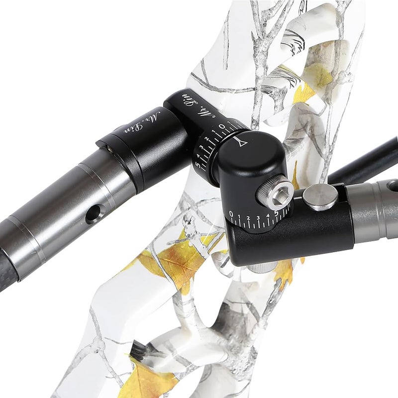 sf. Archery Single Side Adjustable V-Bar Mount Quick Disconnect,Bow Rod Stabilizer,Sidebar Mount Pkg,Bow stabilizer,Back bar stabilizer Mount,Archery Bow Stabilizer for Compound Bow - Image 4